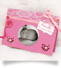 Faire-part naissance Camille