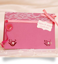 Faire-part mariage R&eacute;tro Romantique