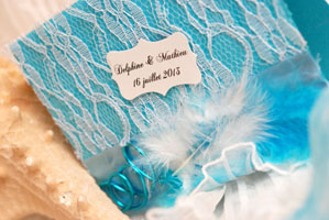 Faire-part mariage Coeur d'Oc&eacute;an