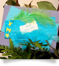 Faire-part naissance Axel