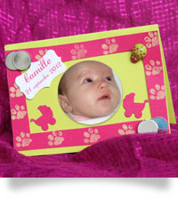 Faire-part naissance Capucine